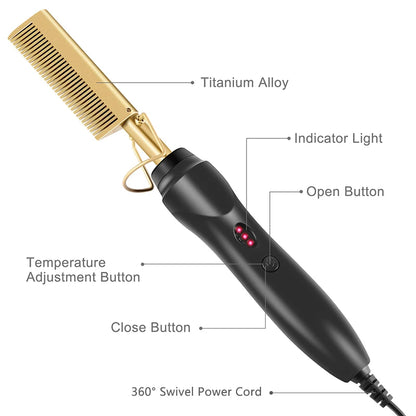 electronic kit hairbrush