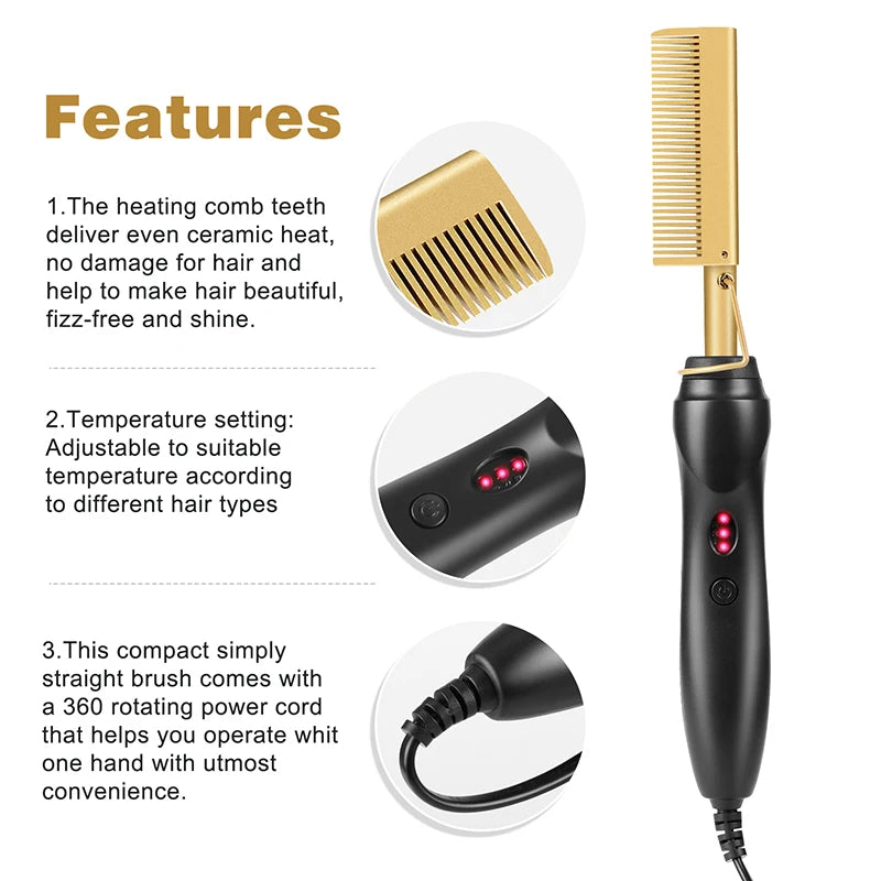 electronic kit hairbrush